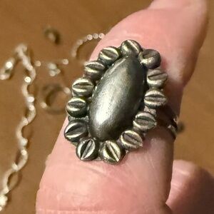Vintage Navajo Sterling silver ring